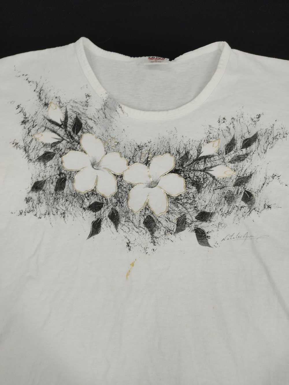 Art × Designer × Vintage Vintage 90s Anvil Floral… - image 2