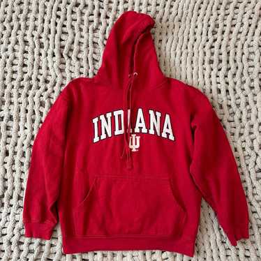 indiana university red hoodie