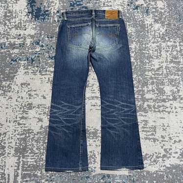 Flat head denim pants - Gem