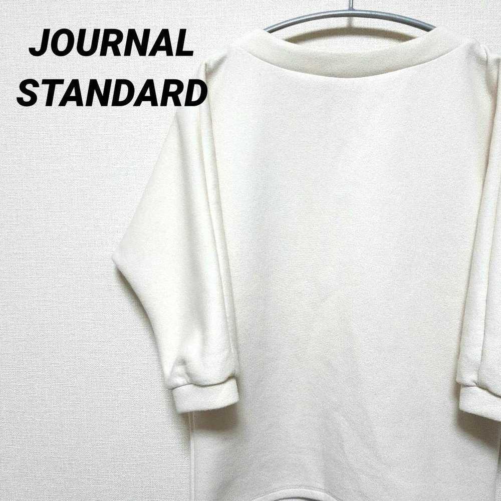 Journal Standard Seven-Sleeve Cut-Sleeve Sweat Pu… - image 1