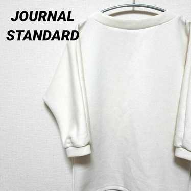 Journal Standard Seven-Sleeve Cut-Sleeve Sweat Pu… - image 1