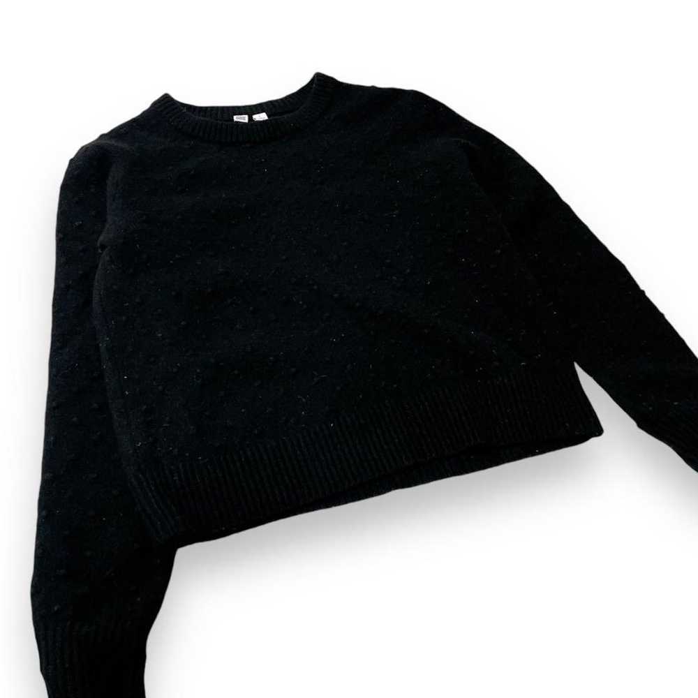 【Excellent condition】UNIQLO Crewneck 100% Wool Kn… - image 8