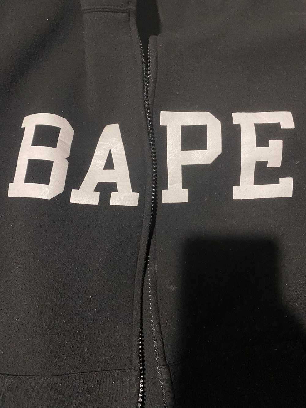 Bape Bape logo full zip hoodie - image 8