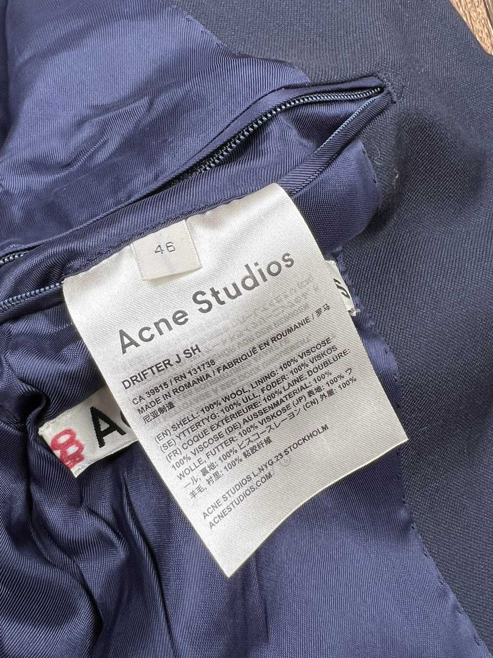 Acne Studios Acne Studios Drifter J SH Navy Blaze… - image 11