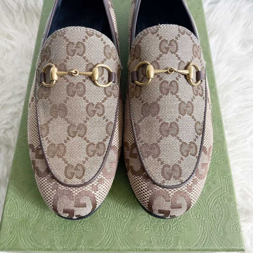 Gucci Jordaan cloth flats - image 3