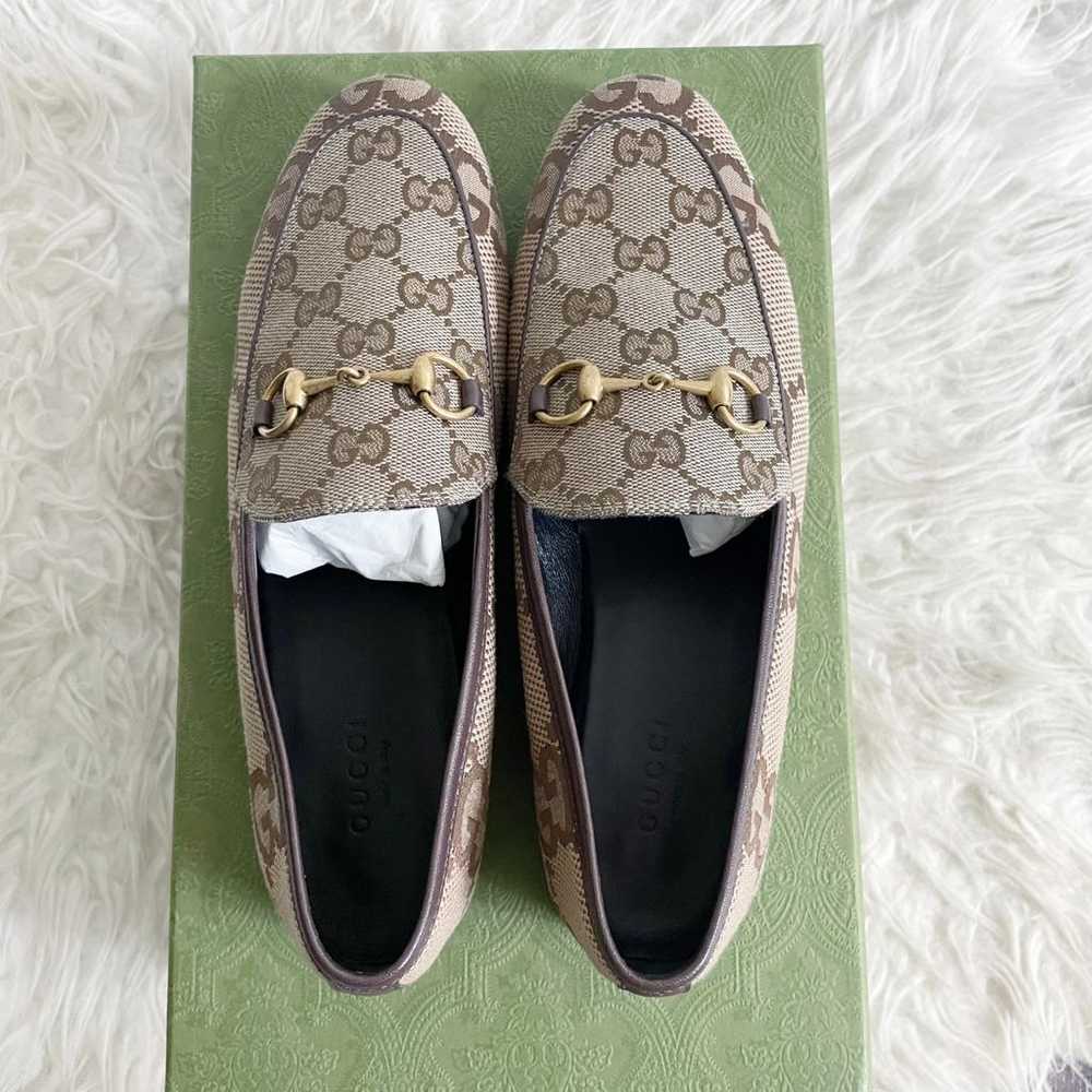 Gucci Jordaan cloth flats - image 5