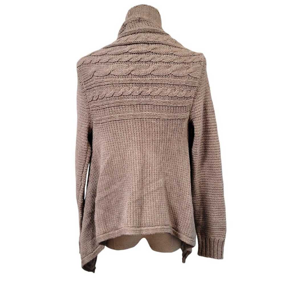 Comme Caism Long Sleeve Buttonless Cable Knit Car… - image 4