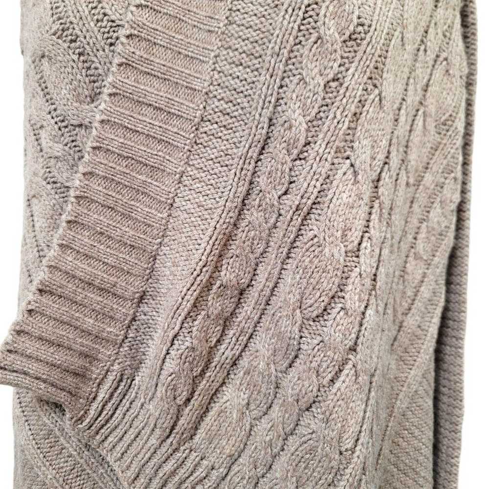 Comme Caism Long Sleeve Buttonless Cable Knit Car… - image 7