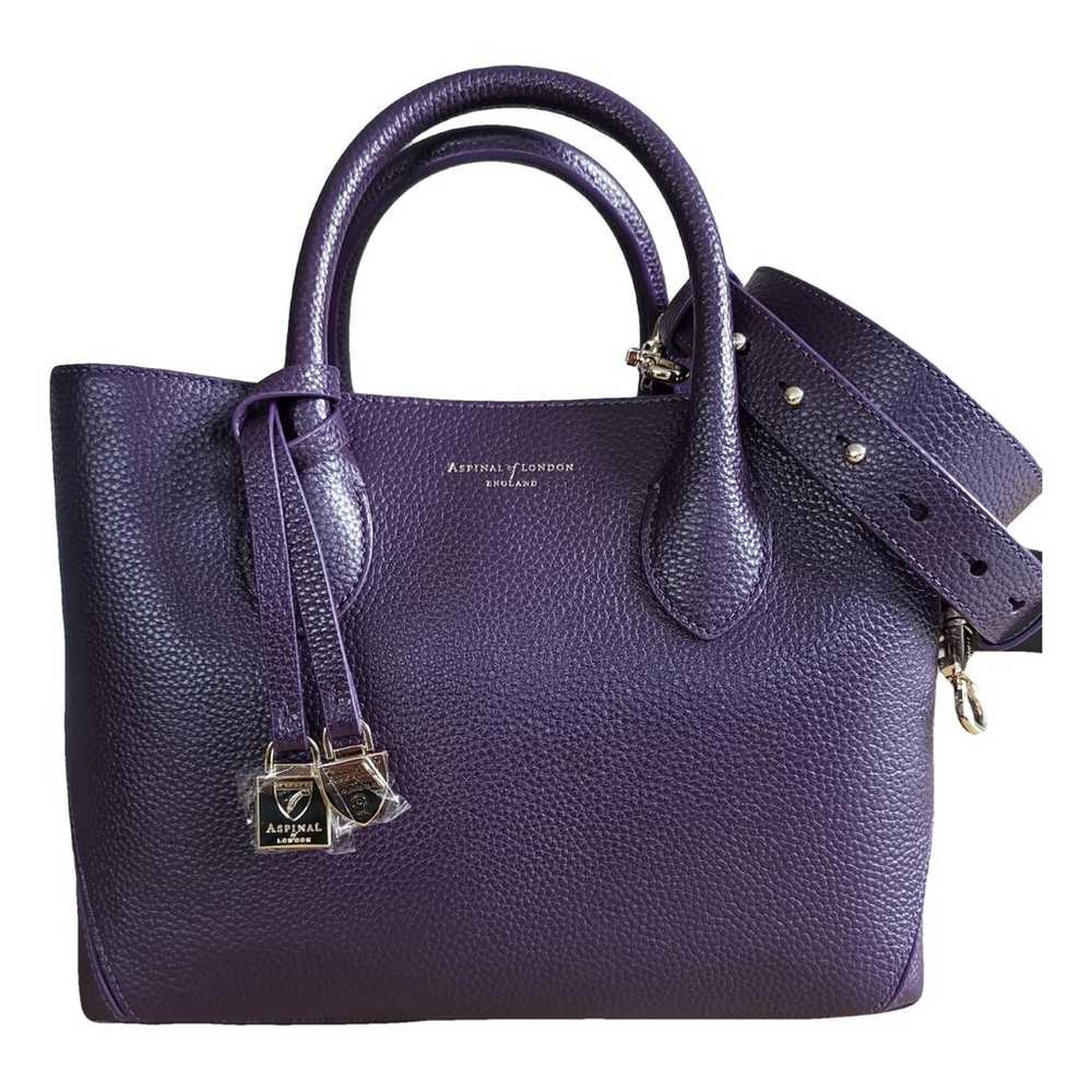 Aspinal Of London Leather handbag - image 1