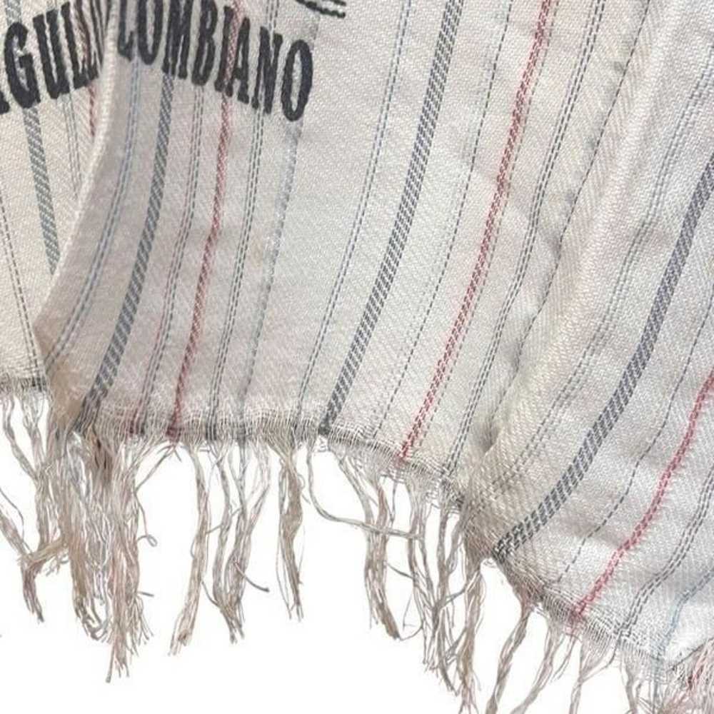 Paso Fino Orgullo Colombiano Vintage Cream Fringe… - image 2