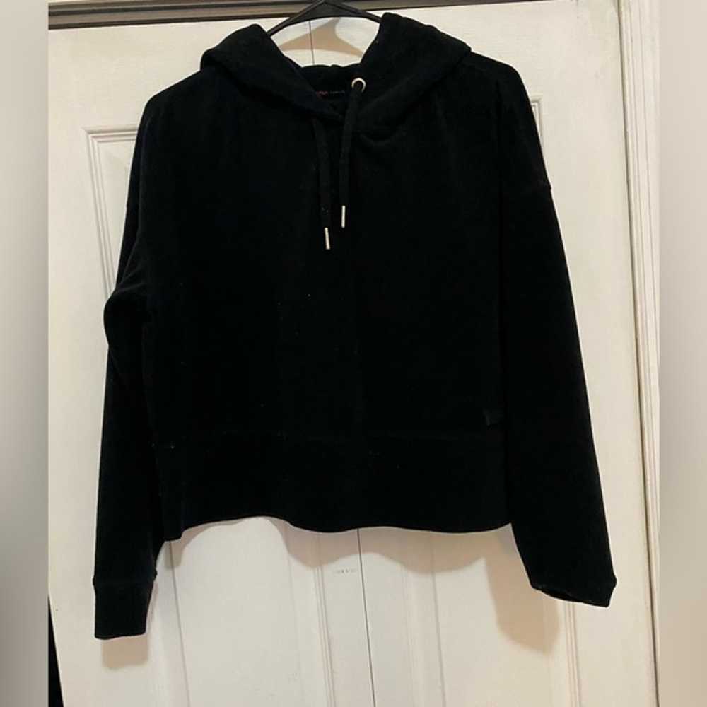 - Gorgeous vintage semi cropped oversized hoodie … - image 7