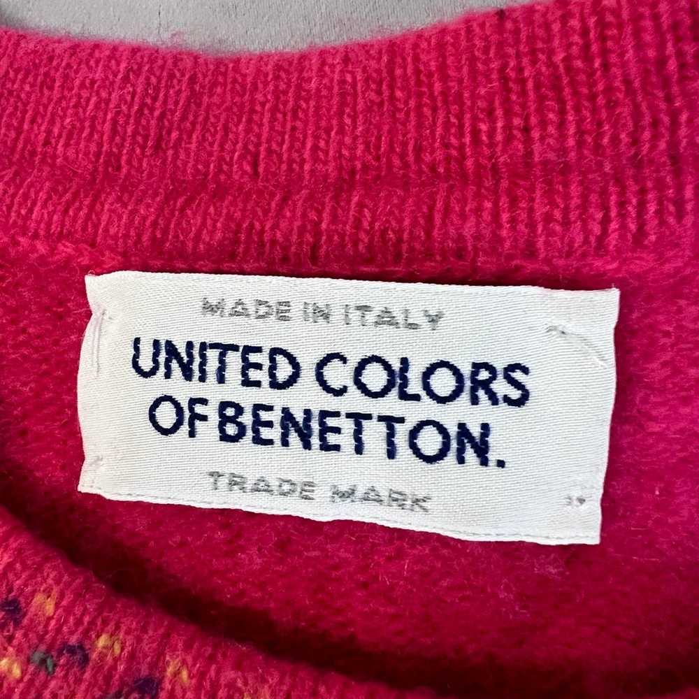 VTG United Colors Of Benetton 80s 90s Y2K Shetlan… - image 8