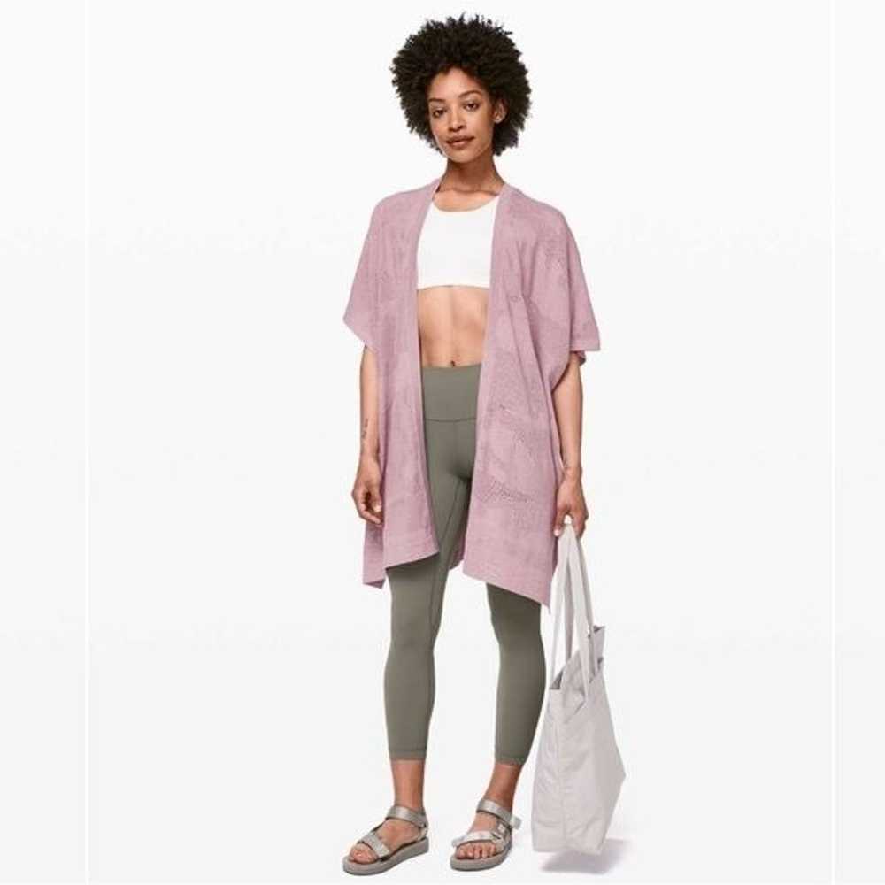 Lululemon Find Your Light Wrap Heathered Vintage … - image 1