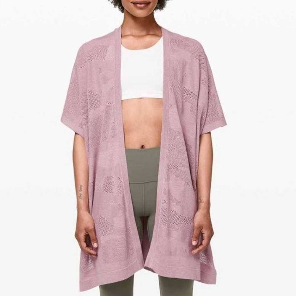 Lululemon Find Your Light Wrap Heathered Vintage … - image 2