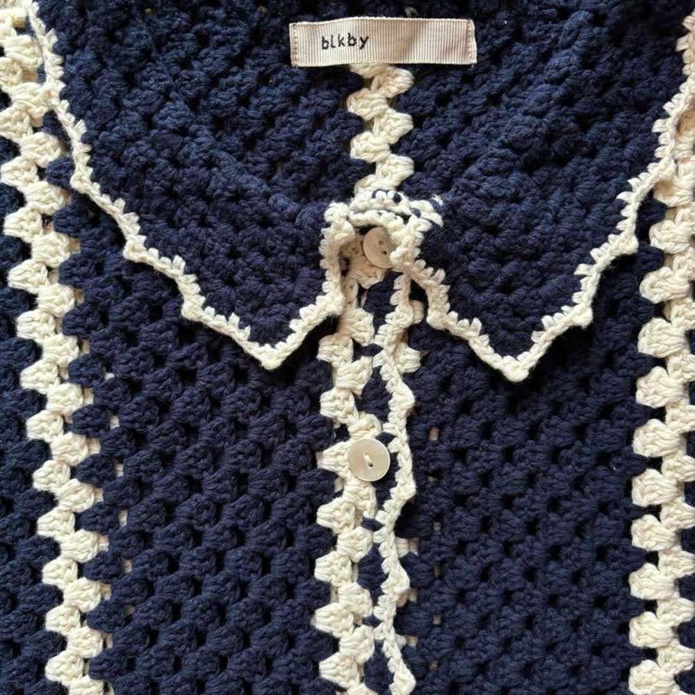 crochet cardigan Black by Moussy. - image 4