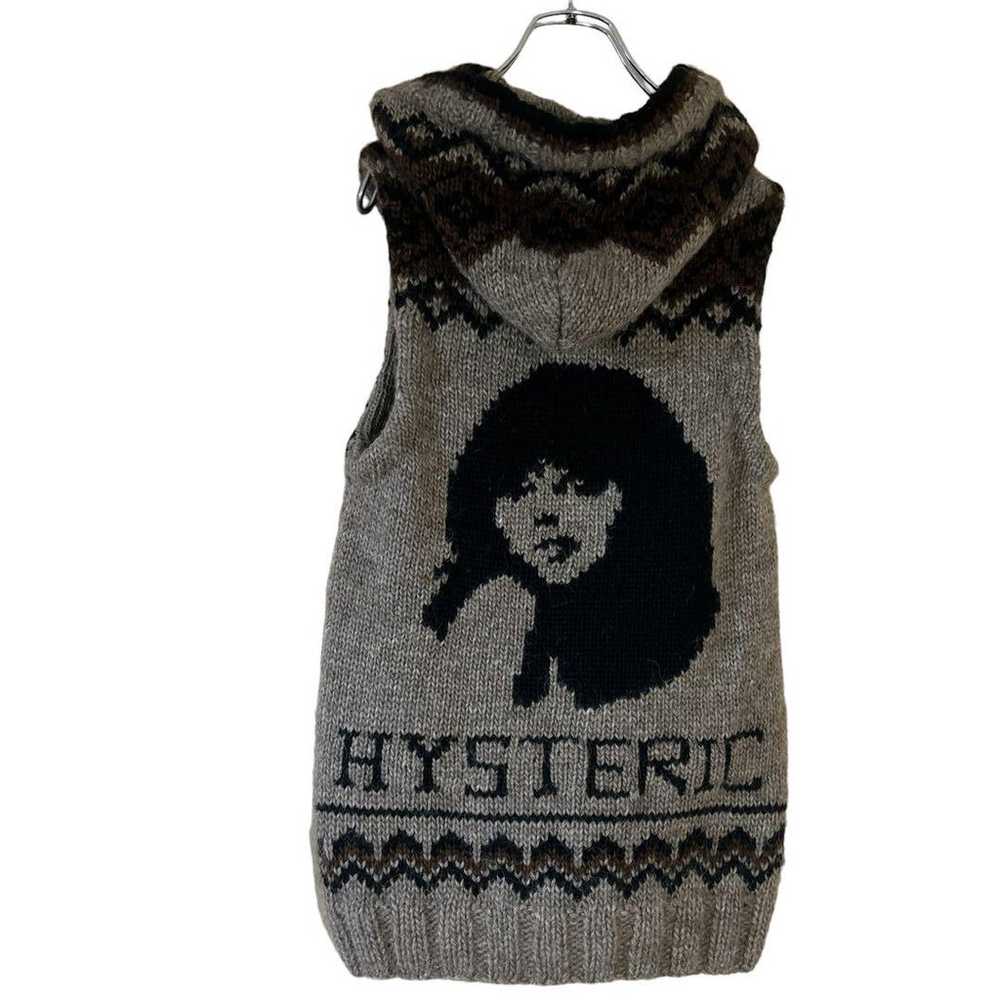 HYSTERIC GLAMOUR 100% wool knit vest - image 6