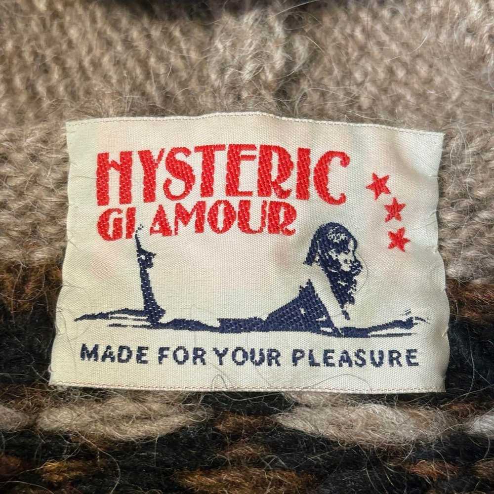 HYSTERIC GLAMOUR 100% wool knit vest - image 9