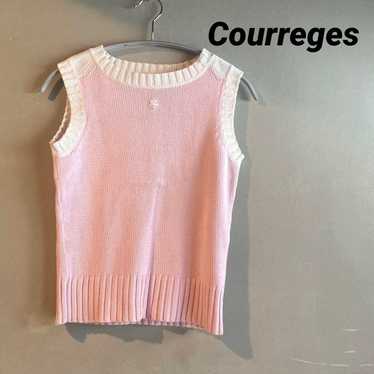 Courreges ♡ Baby Pink Tank Top