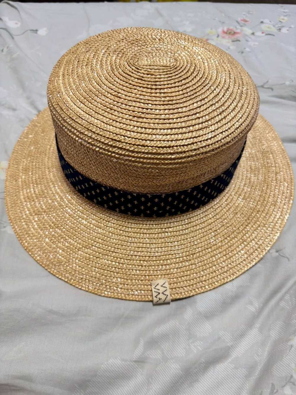 Visvim visvim 18ss lloyd boater hat - image 1