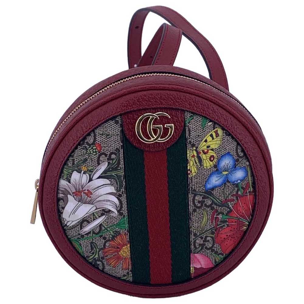 Gucci Ophidia Round leather backpack - image 1