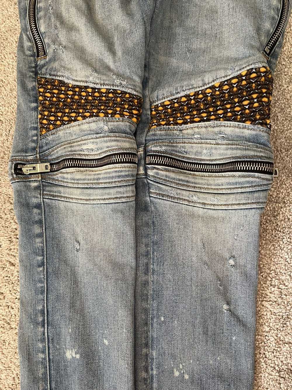 Amiri Amiri MX2 Velvet PJ Jeans - image 3