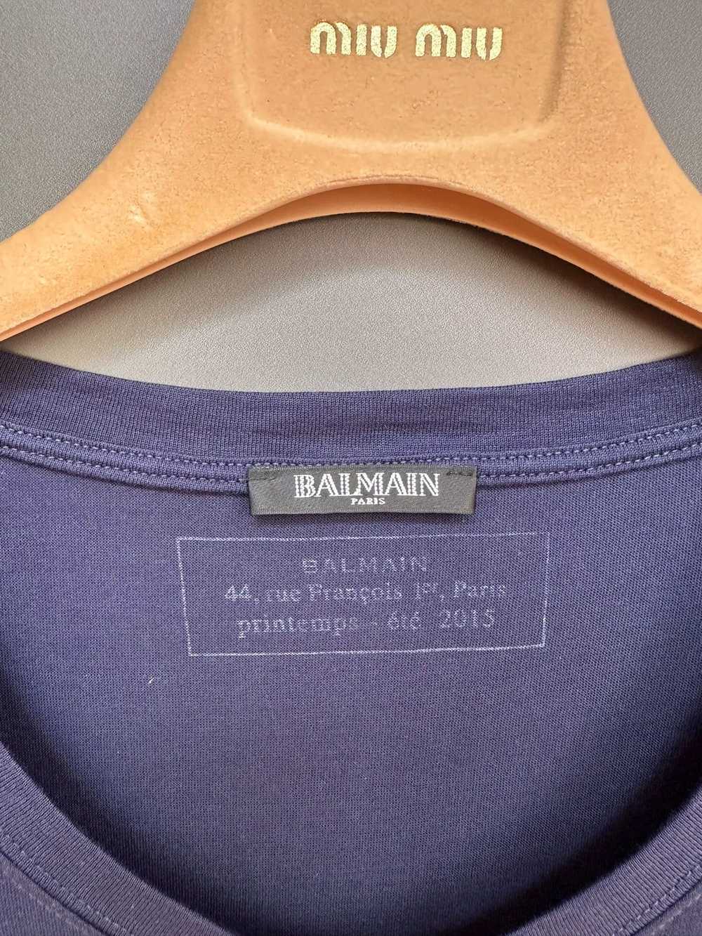 Balmain Balmain Letter logo short sleeve - image 3