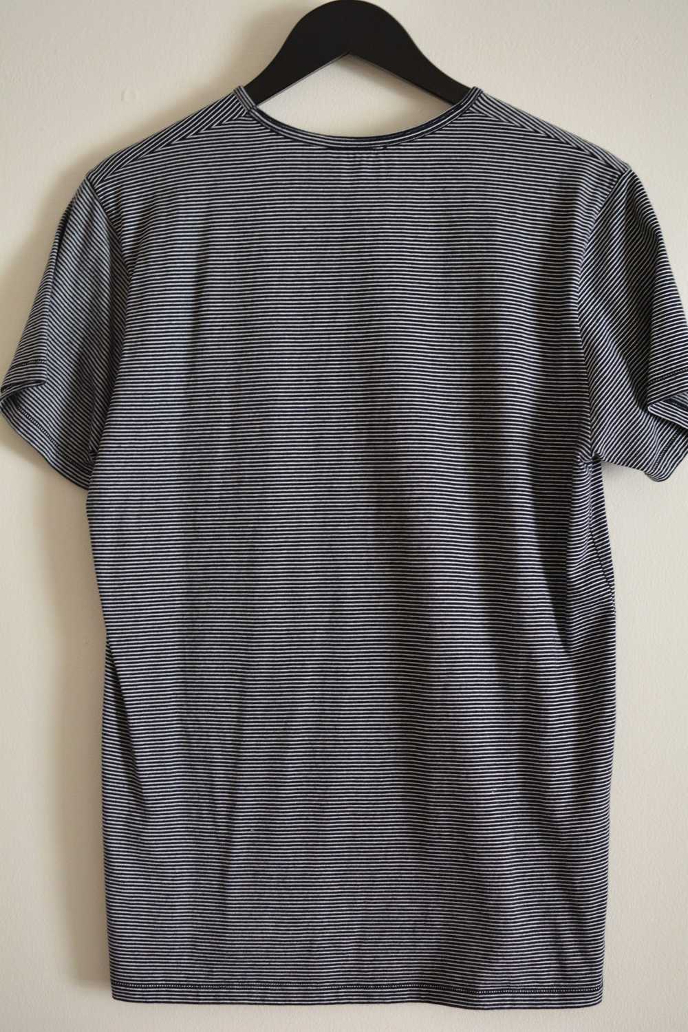 A.P.C. APC Striped Navy T Shirt - image 2