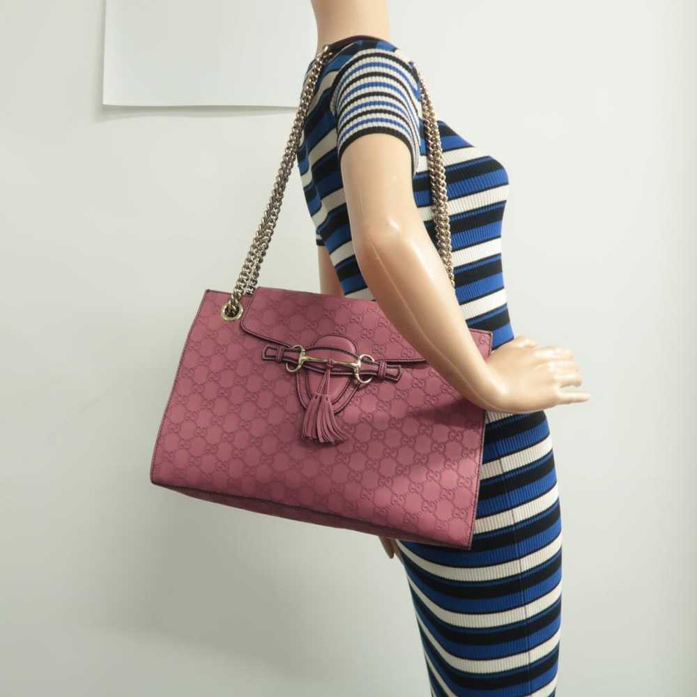 Gucci Emily leather handbag - image 5