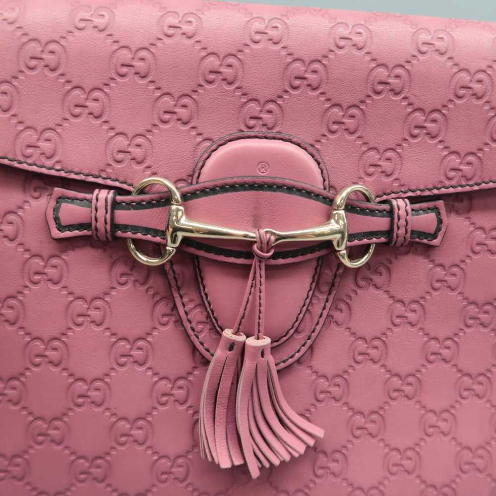 Gucci Emily leather handbag - image 7