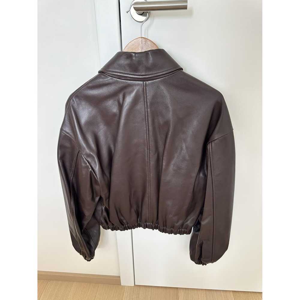 Nour Hammour Leather jacket - image 4