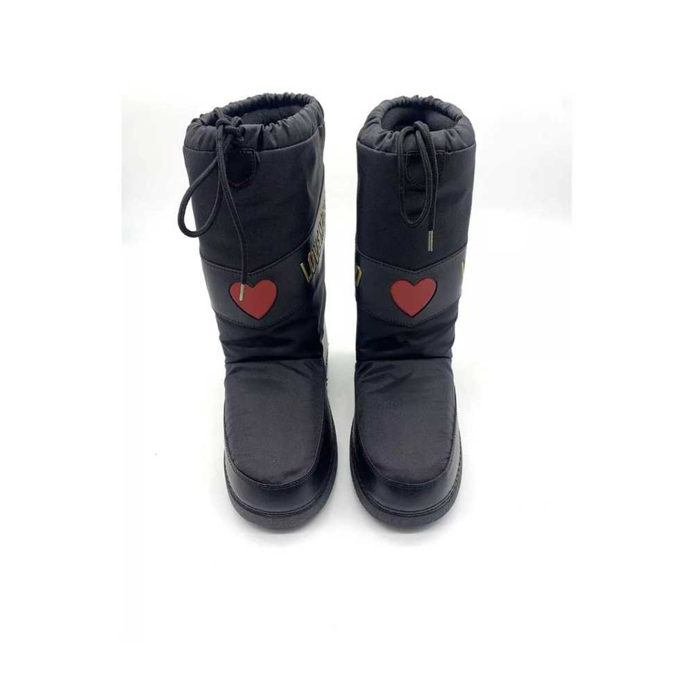 【関税&送料込】Moschino Gummy Bear Boot Moschino Kid-Teen - Gold Leather Teddy Bear Boots
