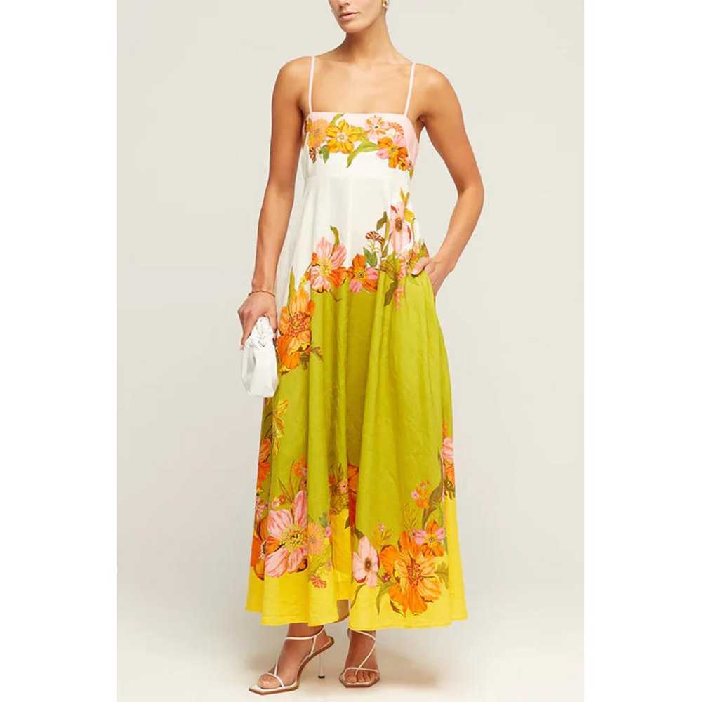 Alémais Linen mid-length dress - image 10