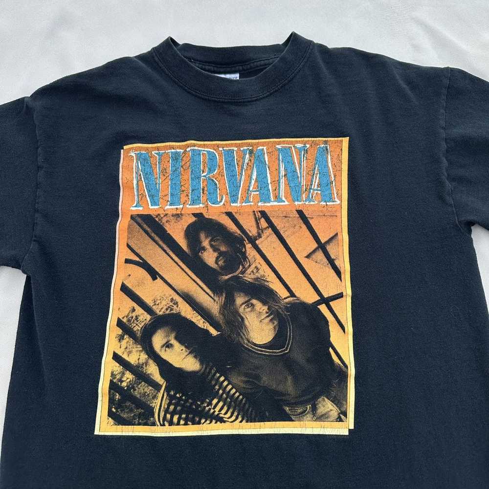 Band Tees × Gildan × Vintage Vintage 2004 Nirvana… - image 4