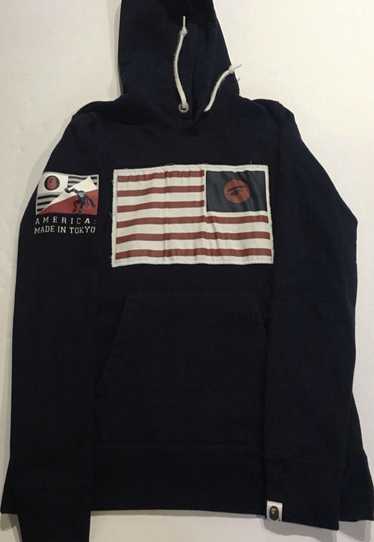 Bape Bape American flag hoodie - image 1