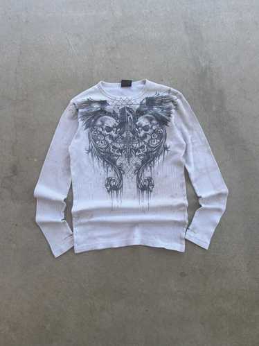 Affliction × Tapout Y2K MMA Winged Cryptic Thermal