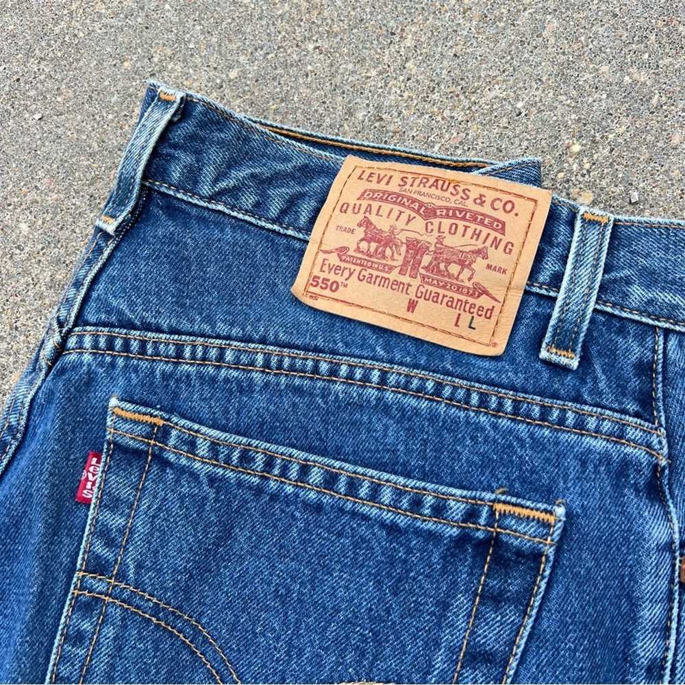 Levi's 90s Levi’s 550 relax fit taper leg mom jea… - image 9