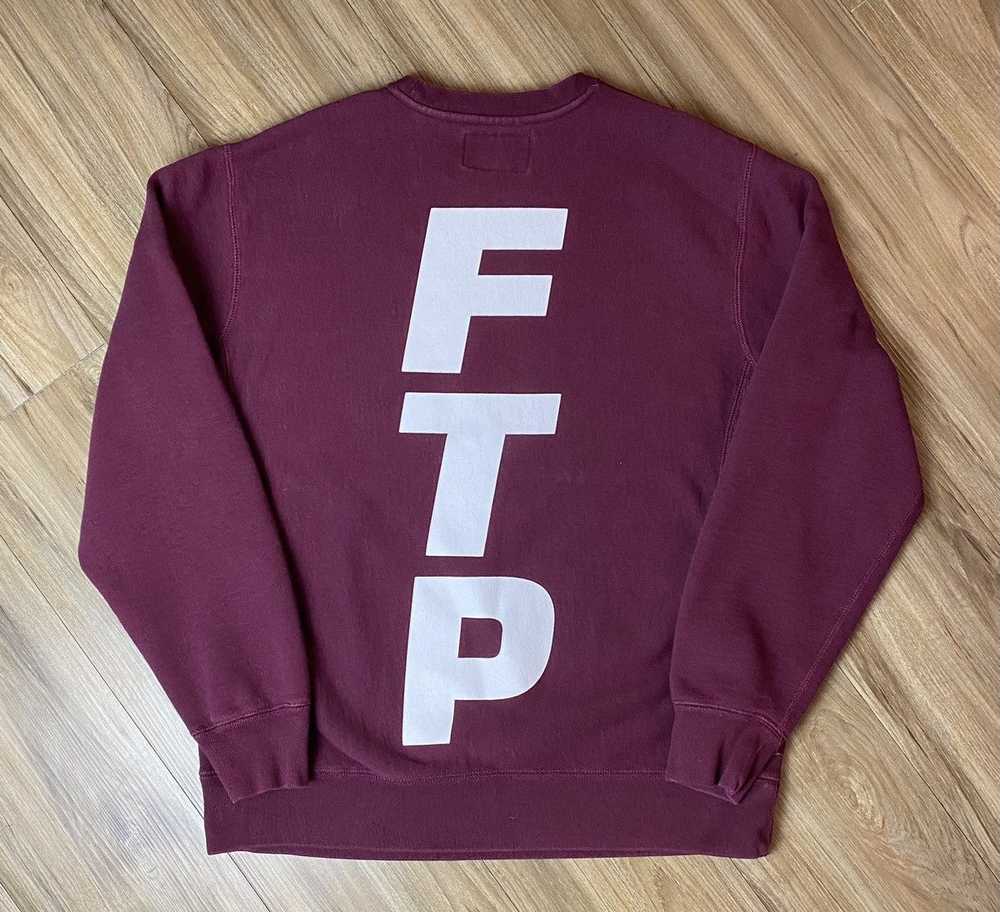 Fuck The Population FTP Vertical Logo Crewneck - image 1