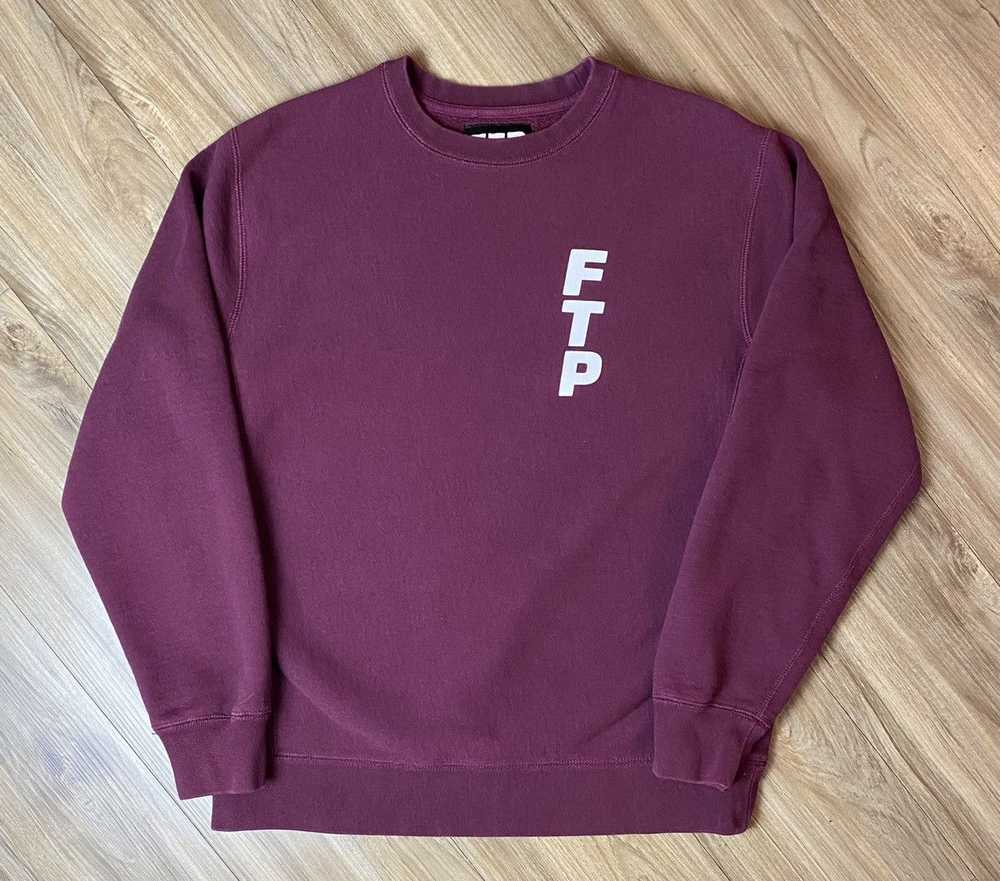 Fuck The Population FTP Vertical Logo Crewneck - image 3