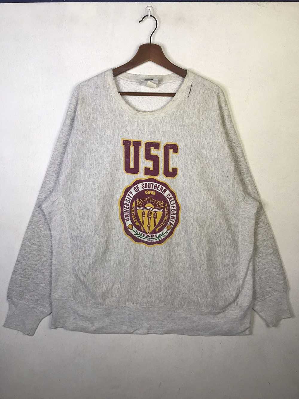 American College × Collegiate × Vintage 90s Unive… - image 2