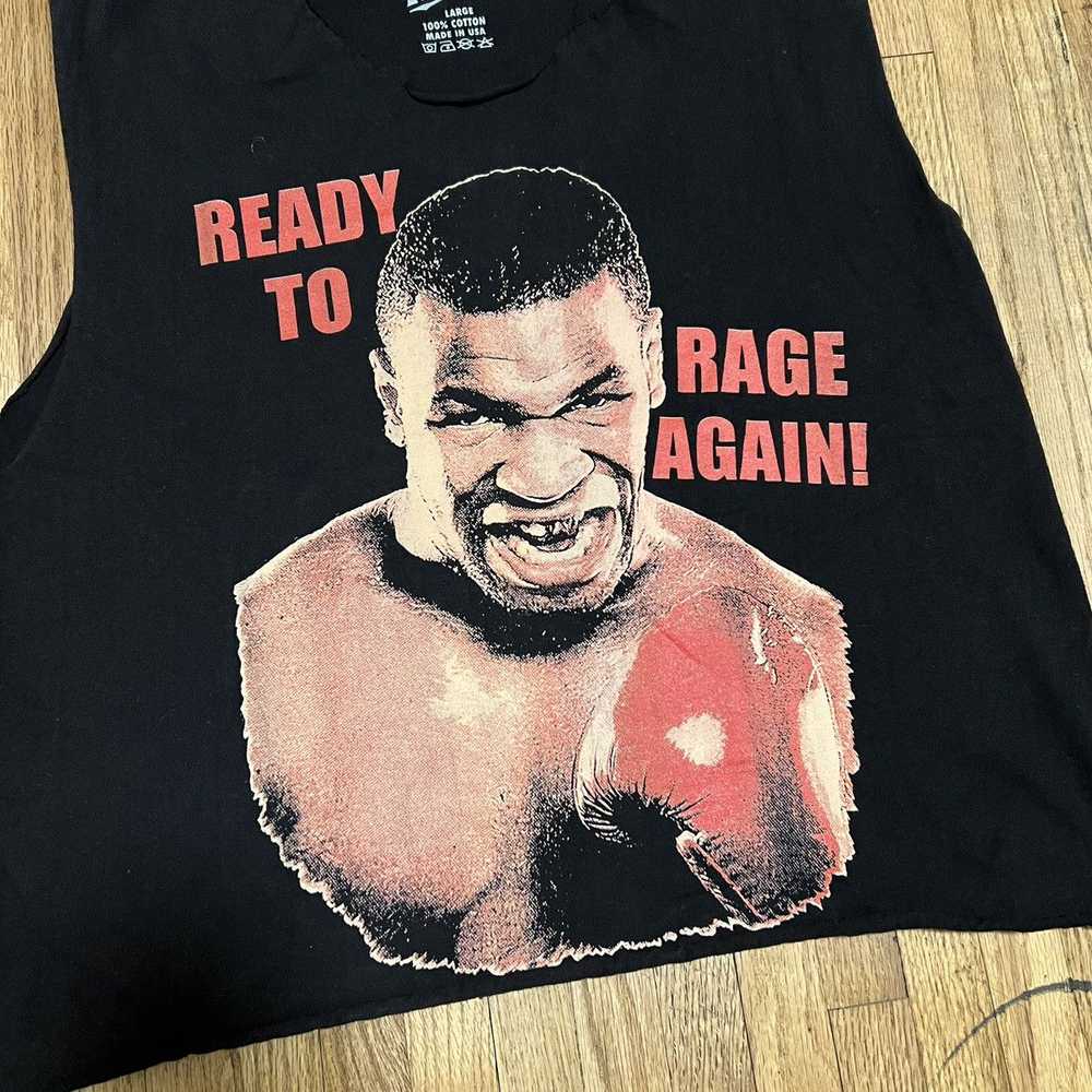 Vintage Mike Tyson Sleeve Less Shirt - image 2