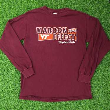 Gildan Maroon Virginia Tech ‘Maroon Effect’ Graph… - image 1