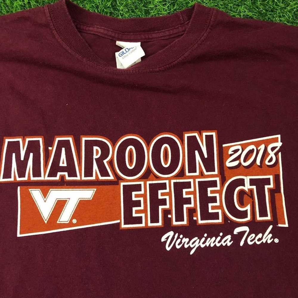 Gildan Maroon Virginia Tech ‘Maroon Effect’ Graph… - image 3