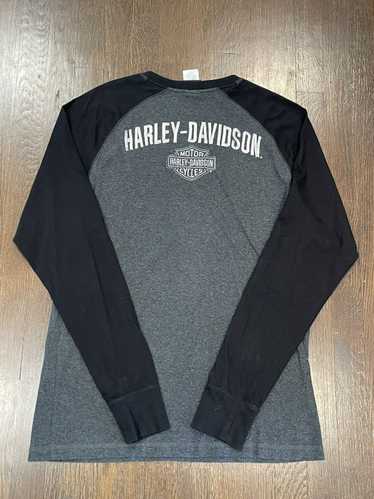 Harley Davidson Harley Davidson black and grey lon