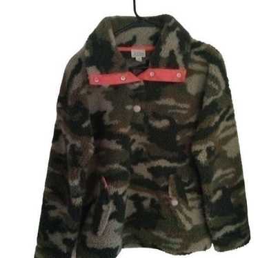 CAMO FLEECE BY J. CREW