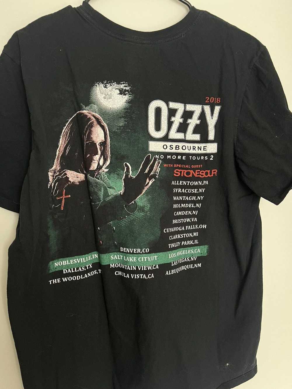 Band Tees × Vintage Vintage Ozzy Osbourne Last To… - image 3