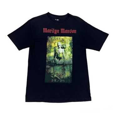 【00s】MARILYN MANSON vintage tシャツgiant XL 古着 00s USA製 Marilyn Manson BIG フォト ハード ロック