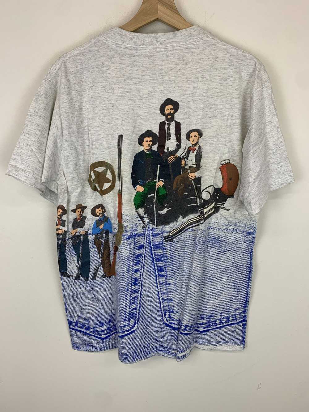 Art × Tee Shirt × Vintage Vintage 1990s Texas Law… - image 4