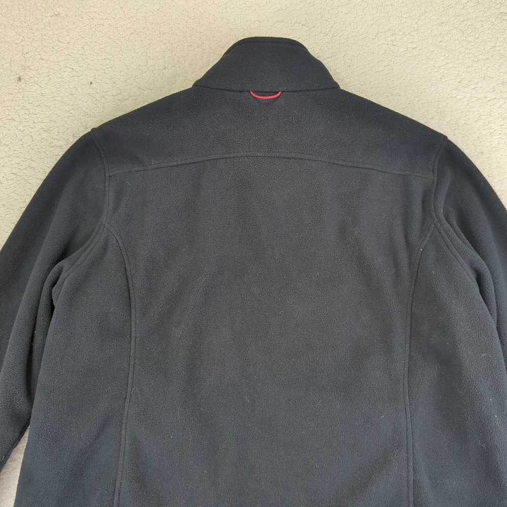 L.L. Bean Black Full Zip Fleece Jacket Women's Si… - image 5