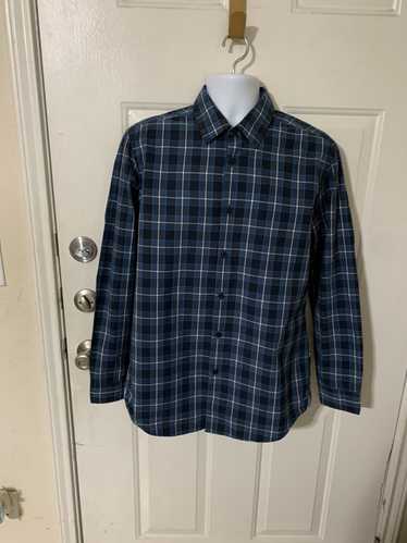 Hugo Boss Plaid Button Front Shirt