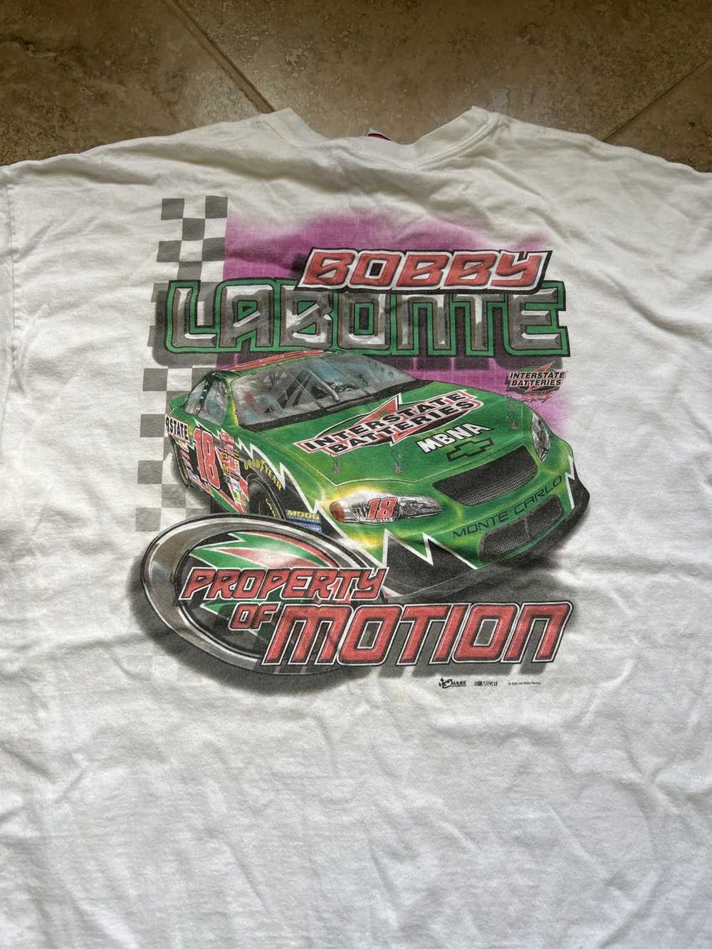 NASCAR × Vintage Vintage NASCAR Bobby Labonte tee - image 1